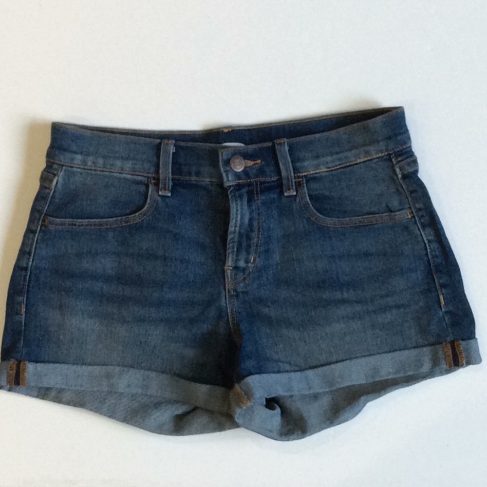 Old navy 5 pkt midwash stretch denim mini shorts